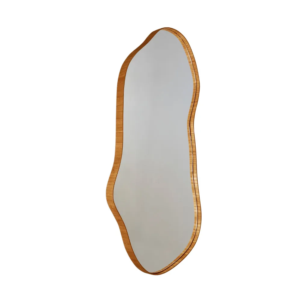 Espelho Decorativo Orgânico Aura 44x119cm Moderna Mobília - imagem 4