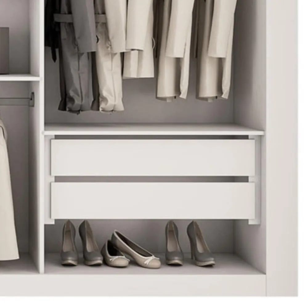 Closet Berlim Convencional 4 Gavetas MDF Rufato - imagem 7