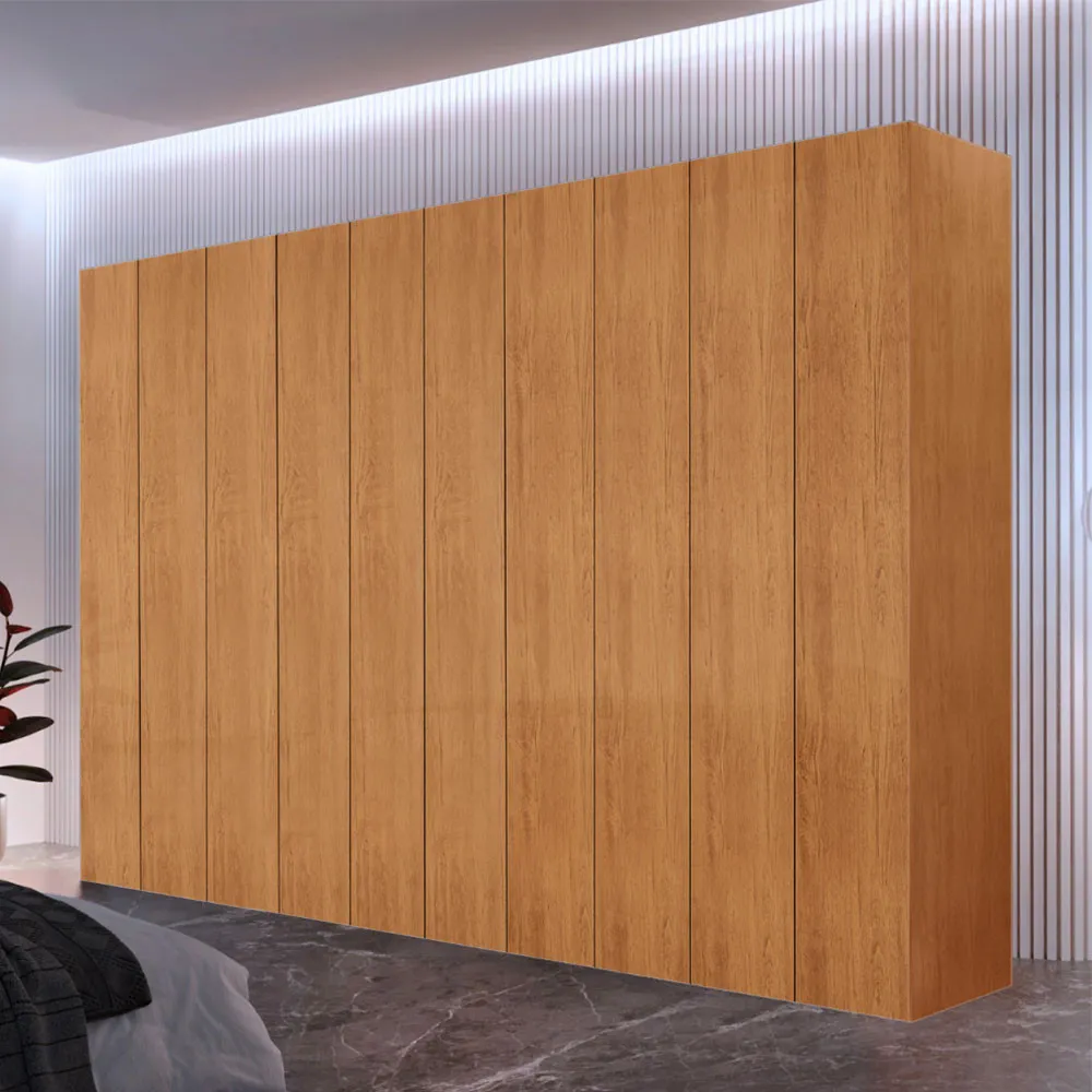 Guarda Roupa Casal Everest 100 MDF 10 Portas e 10 Cabideiros - imagem 8